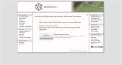 Desktop Screenshot of bruderklaus.ch
