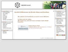 Tablet Screenshot of bruderklaus.ch